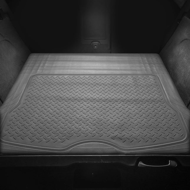 FH Group F16400GRAY Gray All Season Protection Cargo Mat/Trunk Liner (Trimmable) Size 55.5" x 42.5" Large