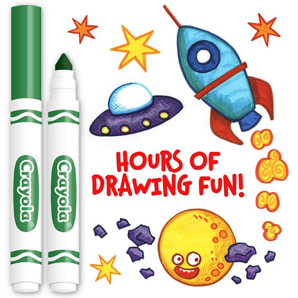 Crayola 12 Count Original Bulk Markers, Green