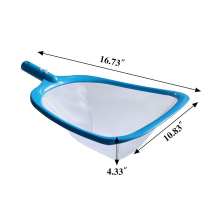 ATIE Pool Spa Leaf Skimmer Net with White Ultra Fine Mesh Great for Removing Leaves & Debris in In-Ground Pool Spa and Inflatable Above Ground Pools