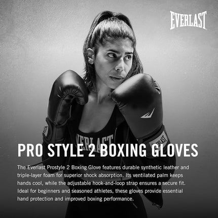 Everlast Prostyle 2 12oz Boxing Gloves (Pink), Muay Thai, Men, Women