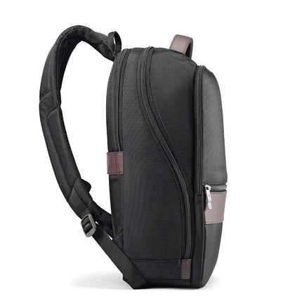 Samsonite Kombi Business Backpack, Black/Brown, 16.25 x 10.5 x 5-Inch, Kombi Business Backpack