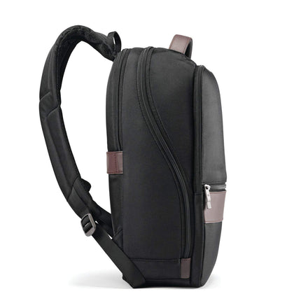 Samsonite Kombi Business Backpack, Black/Brown, 16.25 x 10.5 x 5-Inch, Kombi Business Backpack