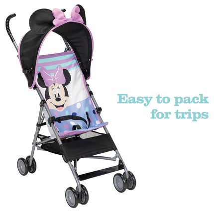 Disney Baby Character Umbrella Stroller, Eye-catching, Fun, 3D Stroller, Hide & Seek Mickey