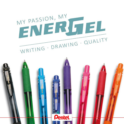 Pentel EnerGel X Orange - Pack of 12