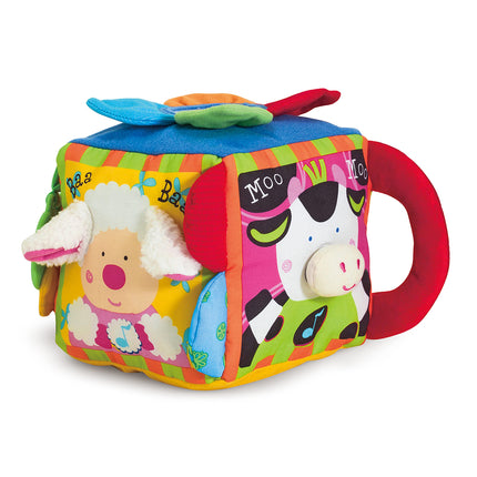 Melissa & Doug K's Kids Musical Farmyard Cube (Educational Baby Toy)