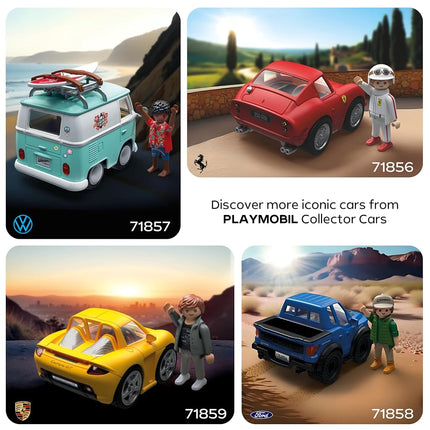 Playmobil | Collector Cars | Volkswagen T1 Camper | Model car for adults & children | With stickers for personalization | Gift for car fans & collectors | Detailed design | 71857