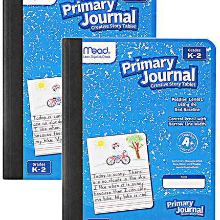 Mead Primary Journal Kindergarten Writing Tablet 2