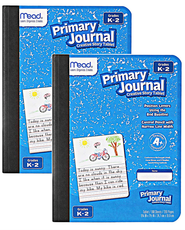 Mead Primary Journal Kindergarten Writing Tablet 2