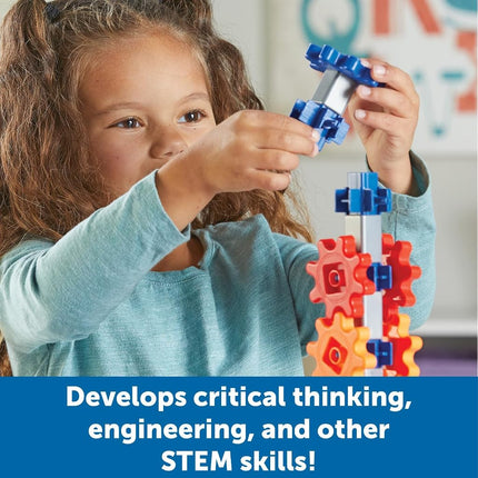 Learning Resources STEM Explorers™ Machine Makers, 60 Pieces, Ages 5+, Build It Yourself Engineering Toys