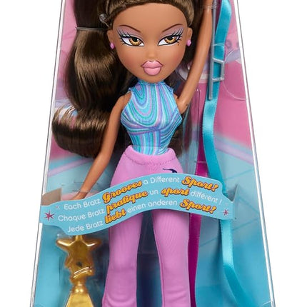 Bratz Play Sportz Yasmin Gymnastics Fashion Doll With Accessories