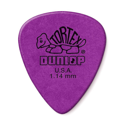 Dunlop Picks - Tortex Standard Purple 1.14mm - Bag 72
