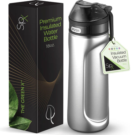 SipX™ Triple-Insulated Stainless Steel Water Bottl