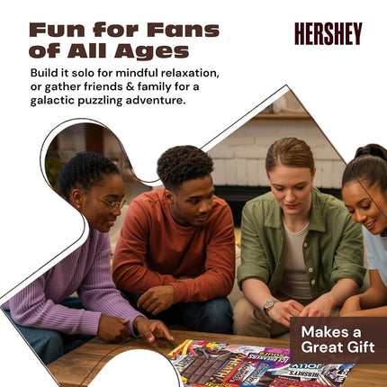 Buffalo Games - Hershey - Sweet Collage - 1000 Piece Jigsaw Puzzle for Adults Challenging Puzzle Perfect for Game Nights - 1000 Piece Finished Size is 26.75 x 19.75