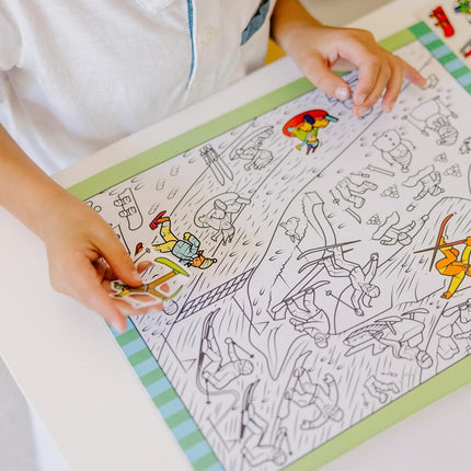 Melissa & Doug Seek & Find Sticker Pad � Adventure