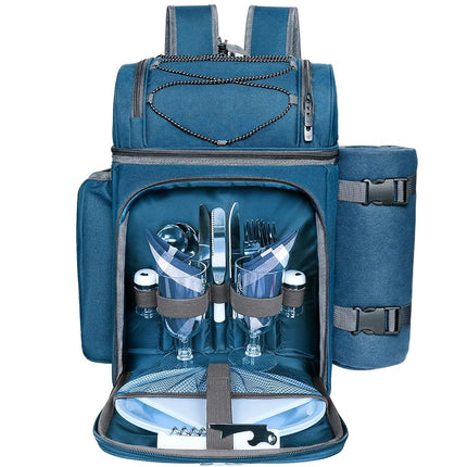 Hap Tim Picnic Basket Backpack for 2 With Insulate