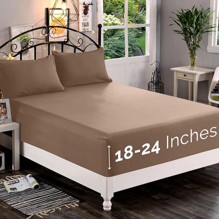Elegant Comfort 1500 Premium Quality Fitted Sheet 