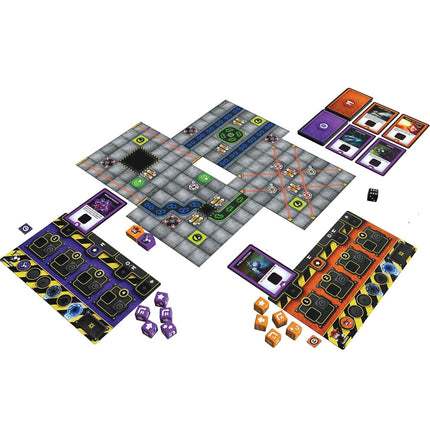 Renegade | Robo Rally Dice | Standalone Dice Game, Compatible With Robo Rally, Real-Time Programming, Robot Racing, Upgrades And Factory Gameboards | 2-4 Players | 30-45 Minutes