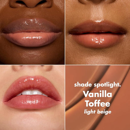 e.l.f. Glow Reviver Melting Lip Balm, Hydrating Tinted Lip Balm For A Glossy Finish & Soft, Supple Lips, Vegan & Cruelty-Free, Vanilla Toffee