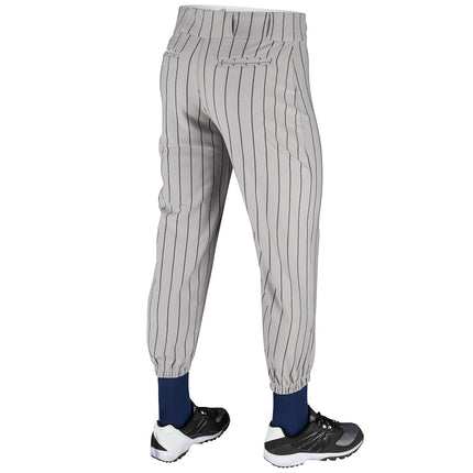 Pantalones de béisbol de poliéster a rayas finas Triple Crown para niño de CHAMPRO