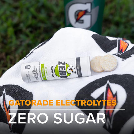 Gatorade Zero Tablets: Zero Sugar, All The Electrolytes, Watermelon, Pack of 10 (4 Pieces)