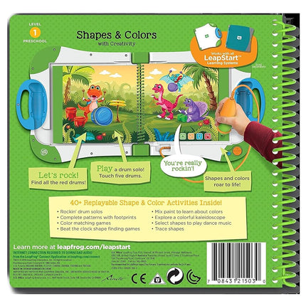 LeapFrog 21503 LeapStart Nursery Shapes/Colours and Creative Expression Activity Book