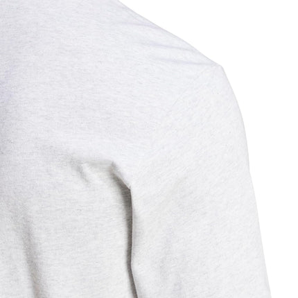 adidas Men's Essentials Small Logo Sportswear T-Shirt, Light Grey Heather/Black, XX-S