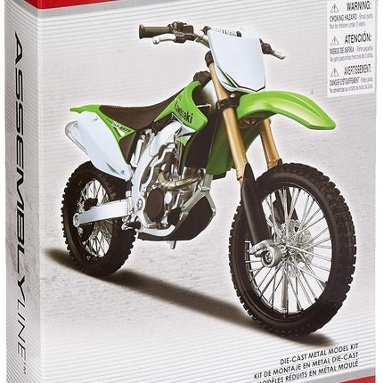 Maisto M39175 1:12 Motorbike KIT Kawasaki KX 450F, Green for 3 years +