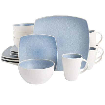 Gibson Elite Soho Lounge Reactive Glaze Stoneware 