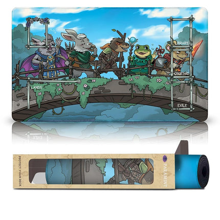 Bloombridge Party - 24x14 Stitched MTG Playmat