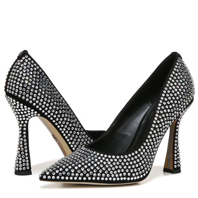 Escarpins Antonia Sam Edelman pour femme, paillettes noires, 9