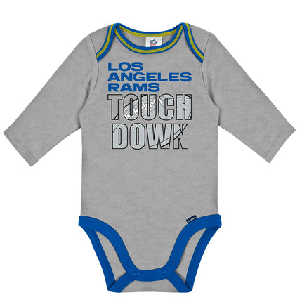 Gerber Body de manga larga de 2 unidades para bebé unisex estándar de la NFL, color, 18 meses