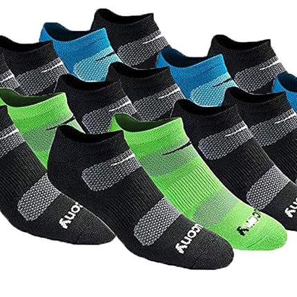 Saucony Men's Performance Comfort Fit No-show Sock