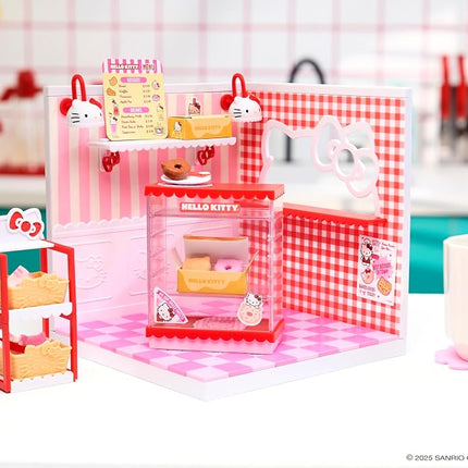 MGA's Miniverse Make It Mini Spaces Hello Kitty - Building Set, Customise, DIY Crafts, Rooms, Hobby, Collectors, Display, NOT Edible, For Collectors and Kids Ages 8+