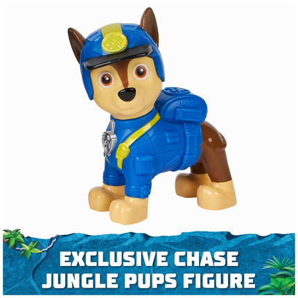 Paw Patrol Jungle Pups, Vehículo Tigre de Chase, Camión de Juguete con Figura de Acción Coleccionable, Juguetes para Niños y Niñas de 3 Años en Adelante