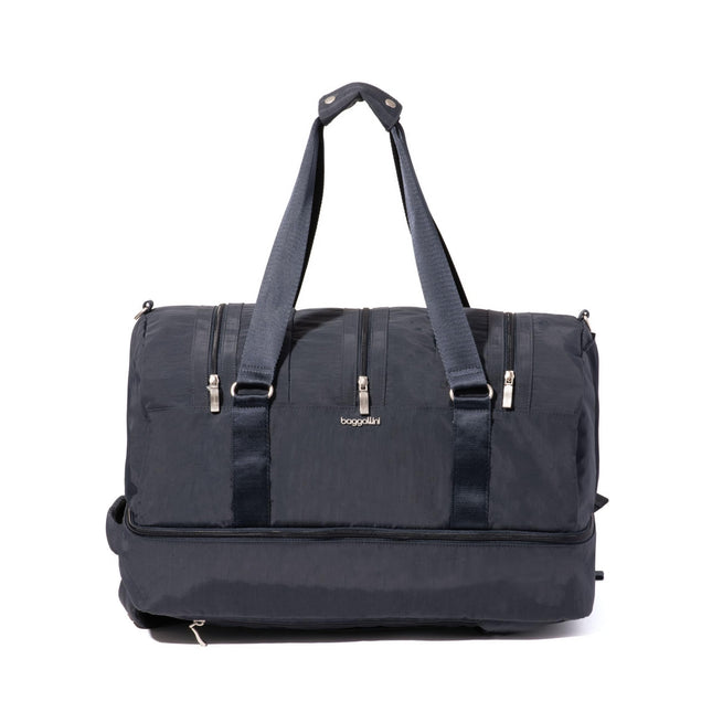 Baggallini Multizip Convertible Duffel, French Nav