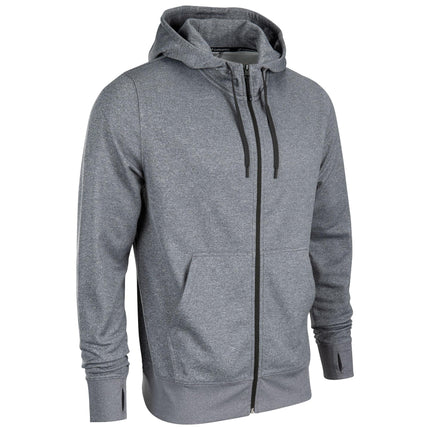 CHAMPRO Men's Lineup Fleece Zip Up Hoodie Heather 