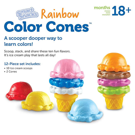 Learning Resources Smart Snacks Rainbow Colour Cones