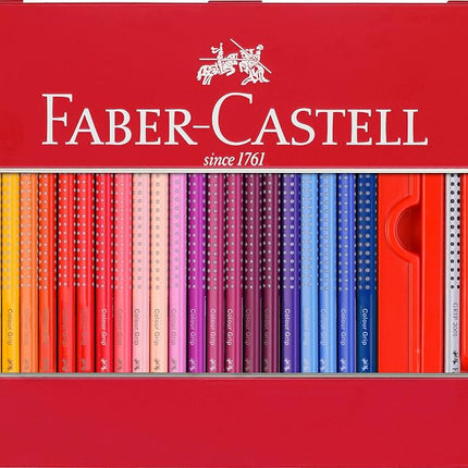 Faber-Castell 48 Colour Grip Pencil with Accessories