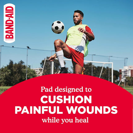 Band-Aid Brand Flexible Fabric Adhesive Bandages For Minor Wound Care, 100 Count