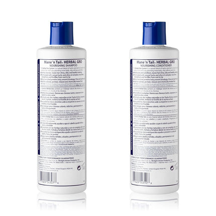 Mane 'n Tail Herbal Gro Shampoo & Conditioner Olive Oil Complex 12 oz(355ml) pack of 2