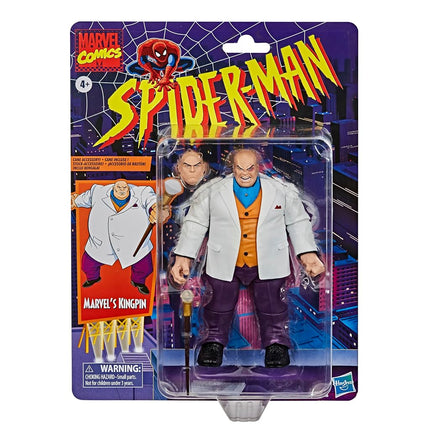 Hasbro Marvel Legends Series 6-inch Collectible Marvel’s Kingpin Action Figure Toy Vintage Collection