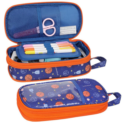 Bagseri Pencil Case for Boys - Large Kids Pencil P