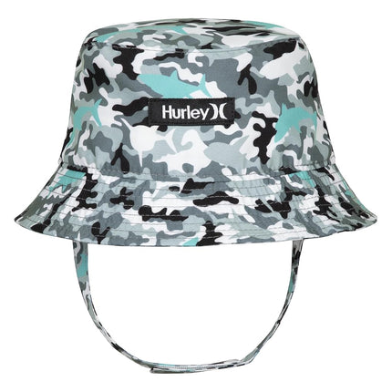 Hurley Boys' One and Only Bucket Hat, Aurora Green/Black, 12-24 Months
