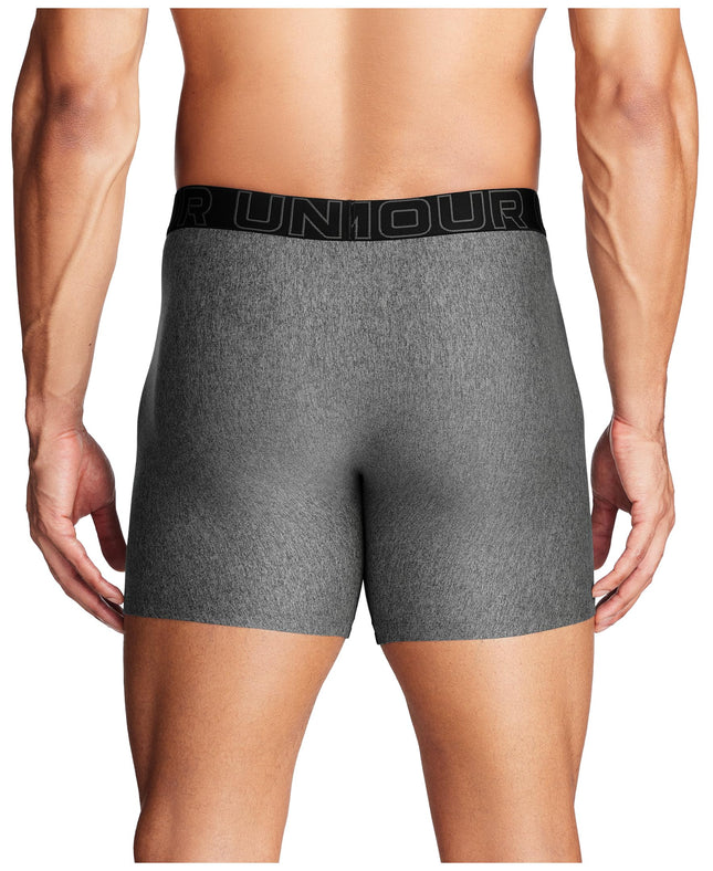Under Armour Men's Tech 1-Pack Boxer Brief, 6" Inseam, All-Day Comfort & Ultra-Soft