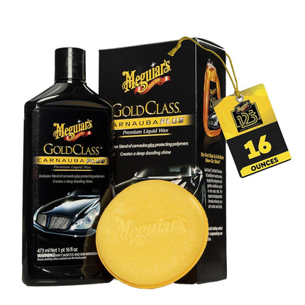 Meguiar's Gold Class Carnauba Plus Liquid Wax, 473