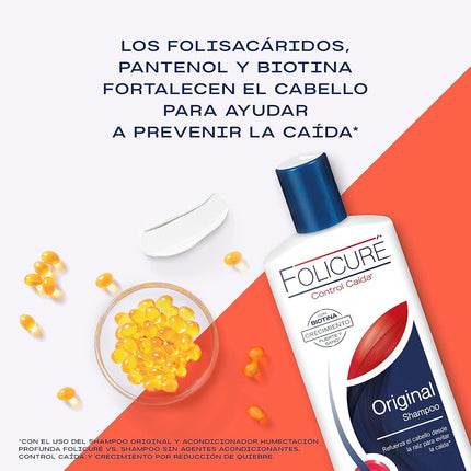 Folicure Shampoo 12 Fluid Ounces