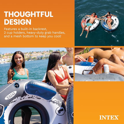 Intex River Run I Sport Lounge, Inflatable Water Float n.a. Red