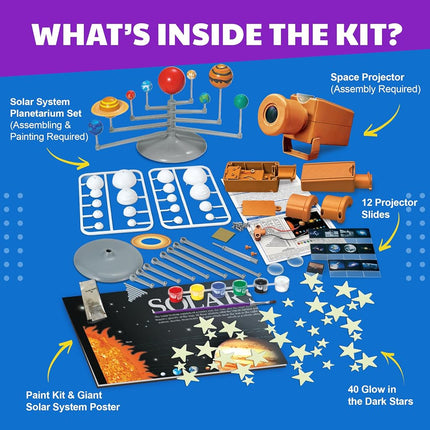 4M STEAM Space Exploration Kit for Kids, Solar System & Astronomy Set