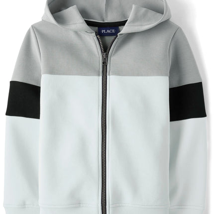 The Children's Place Boys' Long Sleeve Scuba Knit 