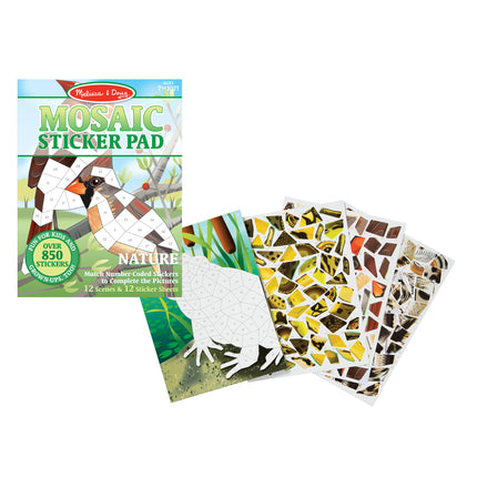 Bloc de Pegatinas de Mosaico - Naturaleza [Juguete] [19 sep 2019] Melissa & Doug